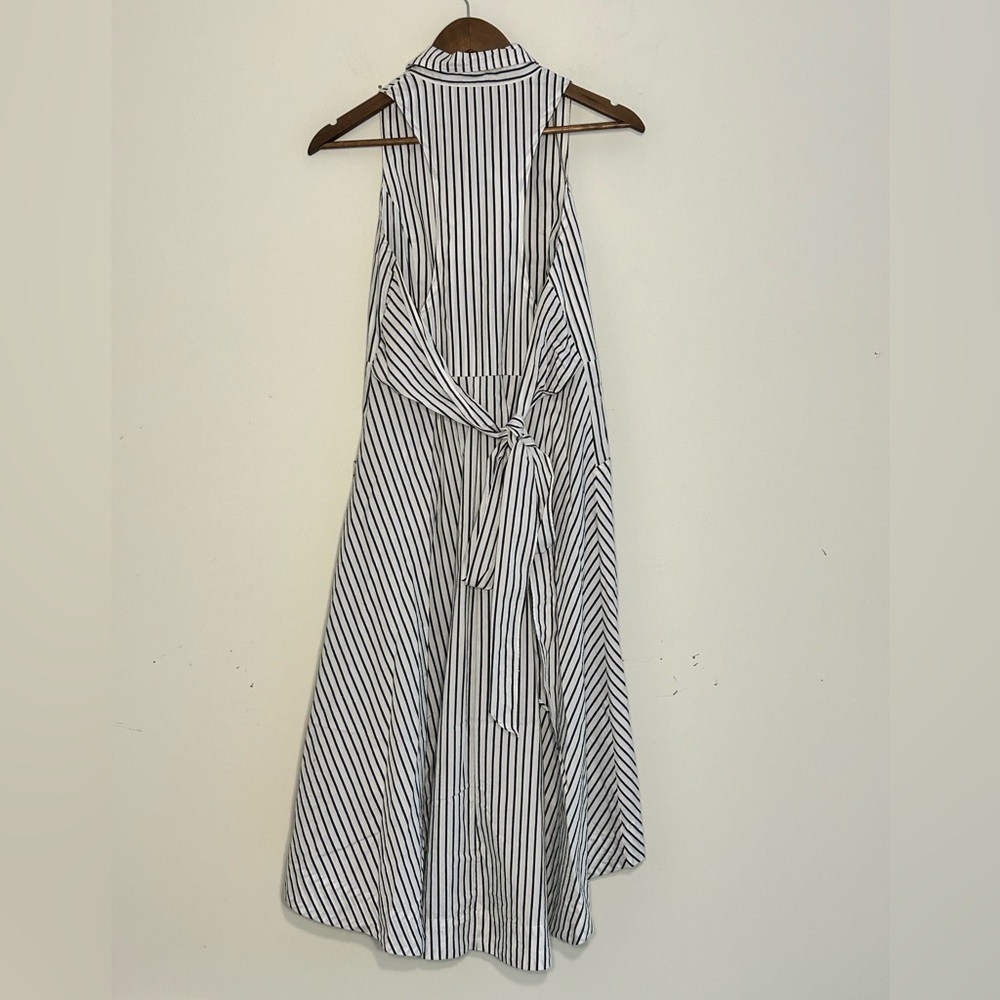 Marled Reunited Clothing Striped Wrap Midi Dress Size M - Picture 5 of 7